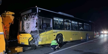 Sarıyer’de İETT otobüsü ile hafif ticari araç çarpıştı: 1 ölü