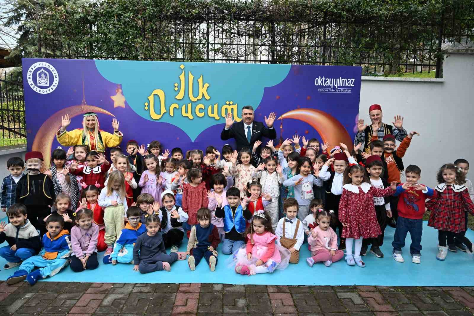 Yıldırım’da çocuklar için iftar vakti