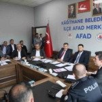 Kağıthane’de Afet Koordinasyon Toplantısı gerçekleşti