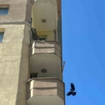 Kadıköy’de balkonu çöken bina mühürlendi