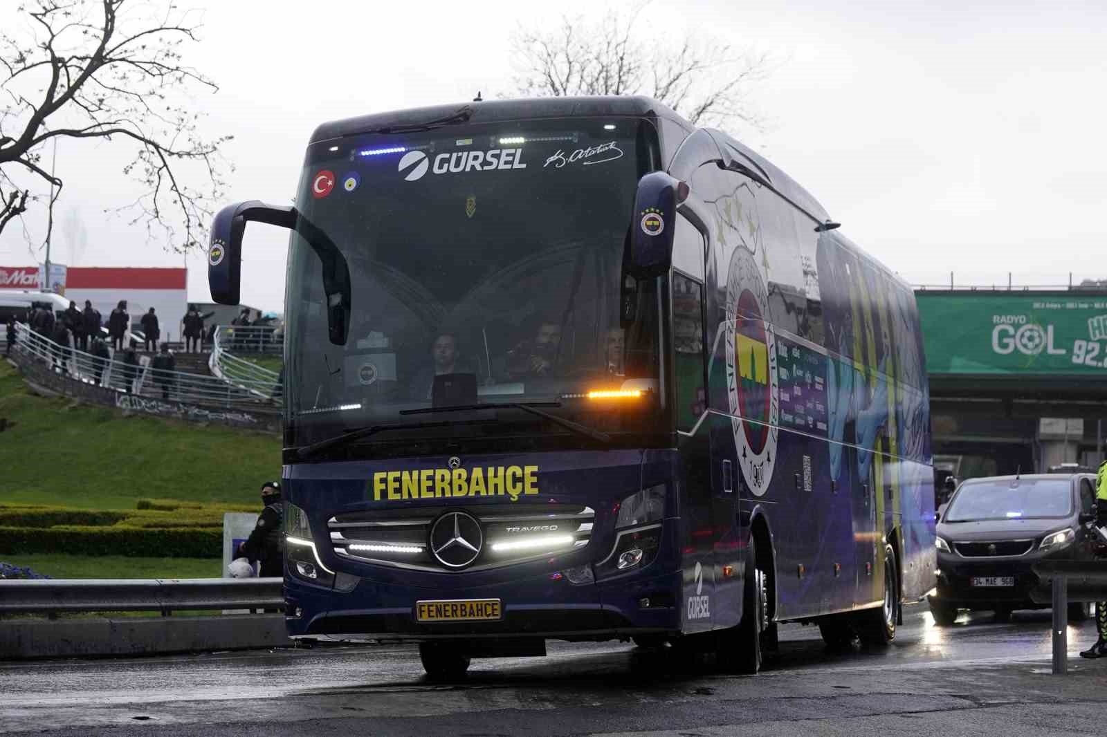 Fenerbahçe stada geldi