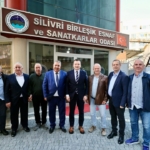 Başkan Balcıoğlu, Silivri Birleşik Esnaf ve Sanatkarlar Odası’nı ziyaret etti