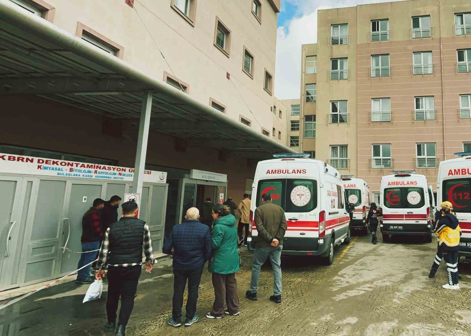 Tekirdağ’da iş kazası: 1 ölü