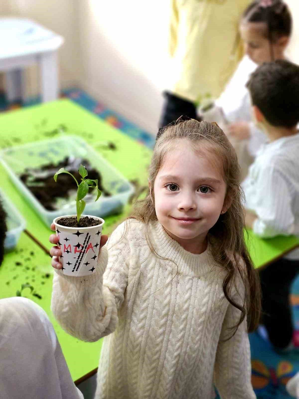 Minik öğrencilerden anlamlı bir proje