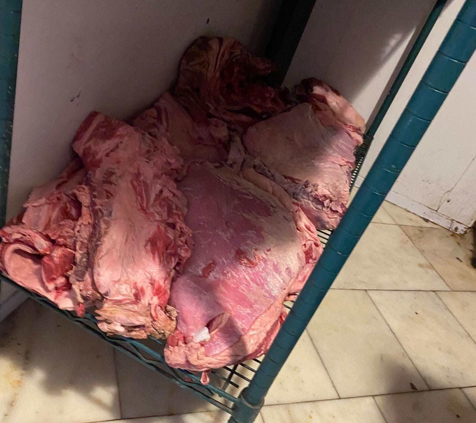 Çerkezköy’de zincir markette şok "et" denetimi