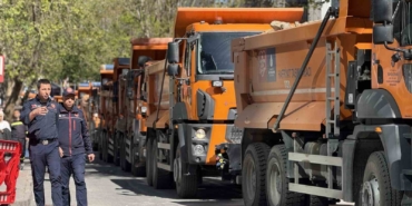Sarıyer’de çöken yolu onarma çalışmaları devam ediyor