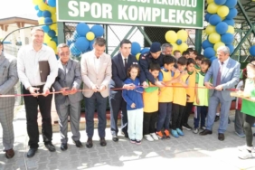Çorlu Emlak Konut Ergene Vadisi İlkokulu’na Spor Kompleksi açıldı
