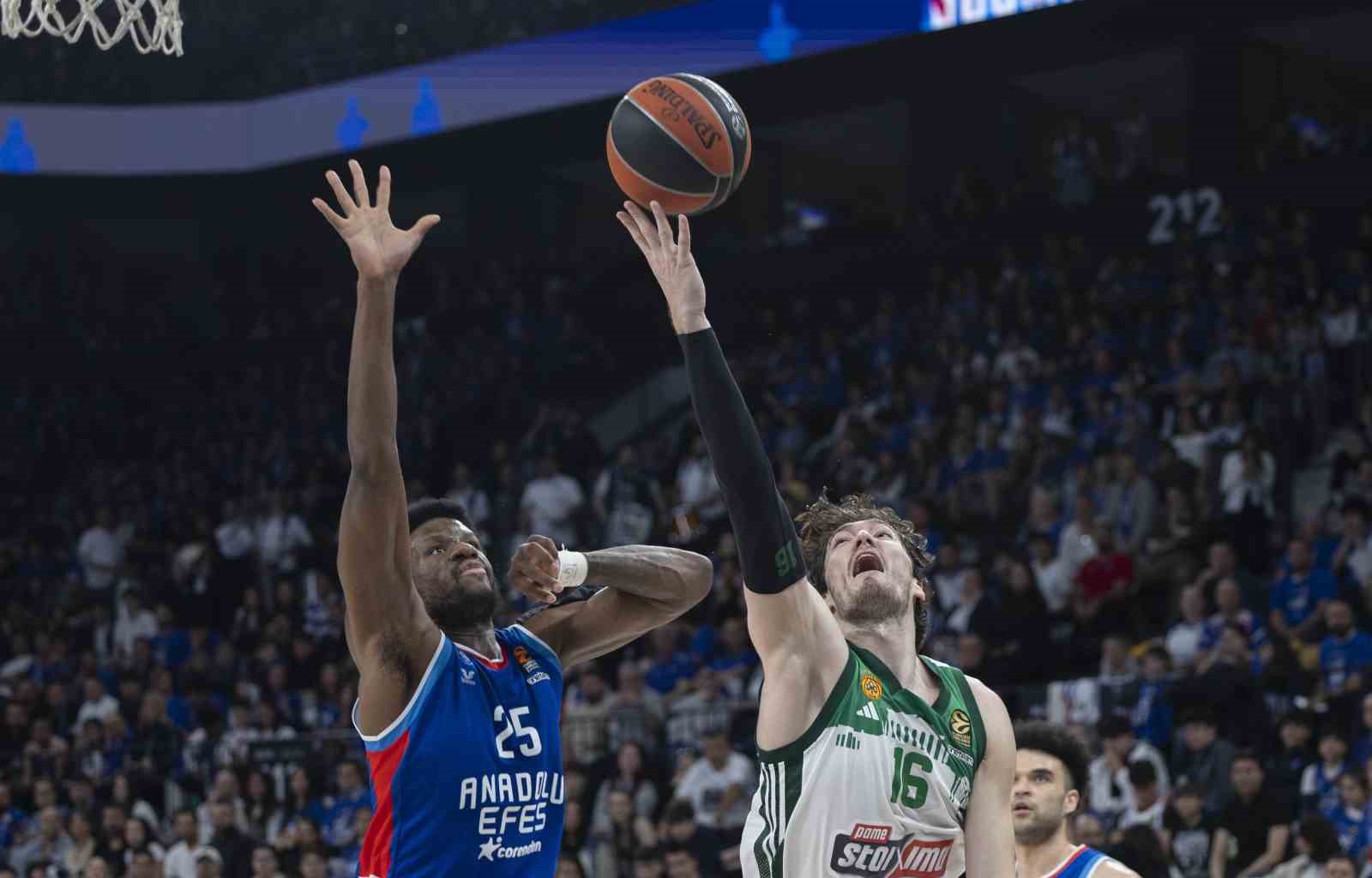 THY Euroleague: A. Efes: 85 - Panathinaikos: 82