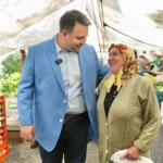 Beşiktaş Belediyesi Başkan Vekili Rasim Şişman Konaklar Pazarı’nı ziyaret etti