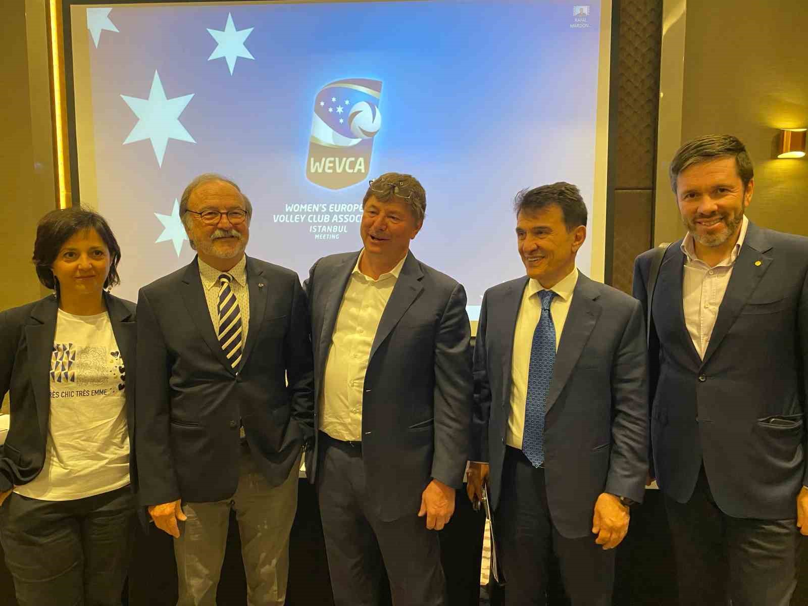 Avrupa kadın voleybolunda yeni birlik olan WEVCA, İstanbul’da kuruldu
