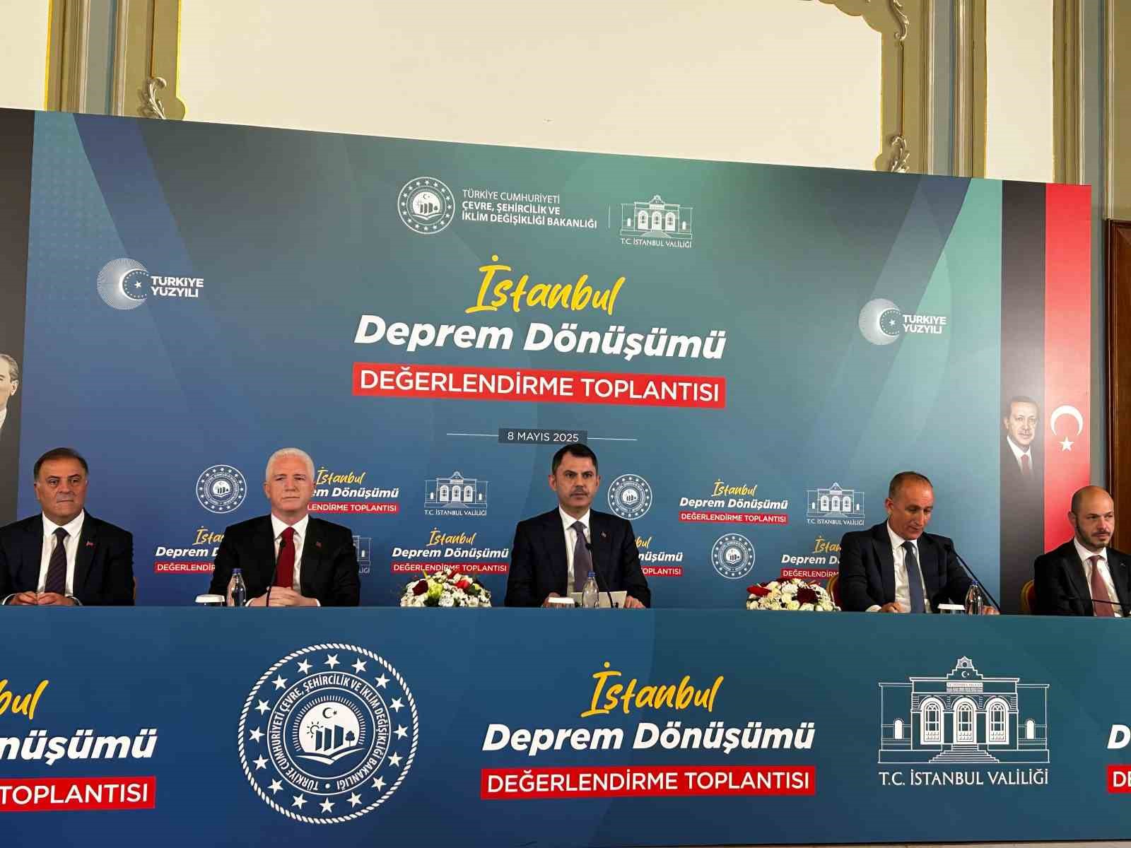 Çevre Şehircilik ve İklim Değişikliği Bakanı Kurum: "İstanbul’da acil dönüşmesi gereken 600 bin konut var"
