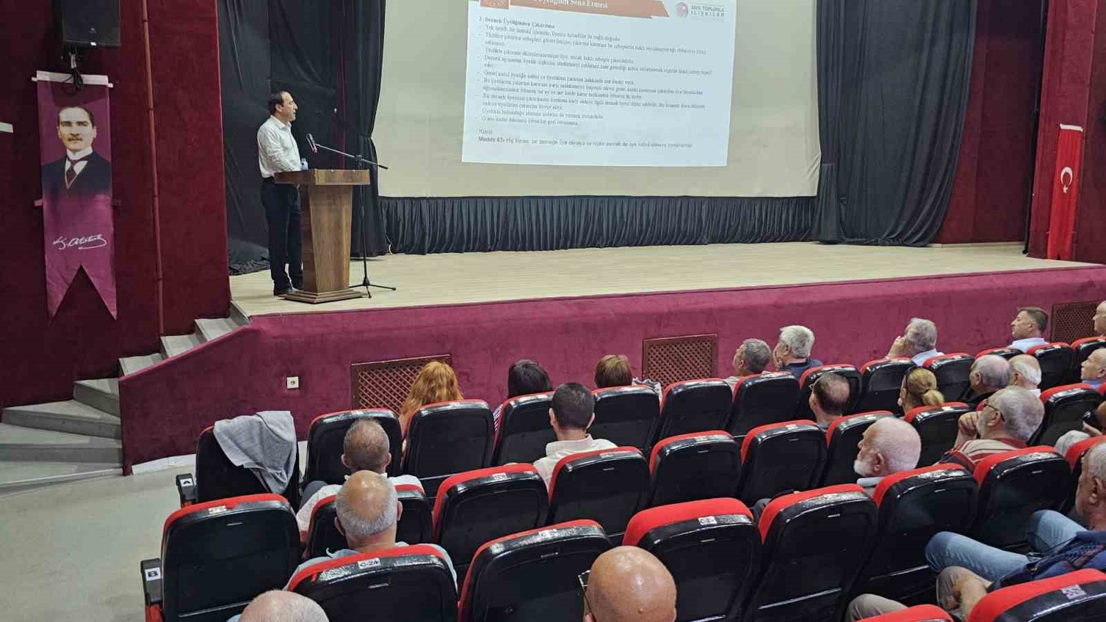 Bandırma’da Sivil Toplum Kurulularına yönelik eğitim ve rehberlik programı