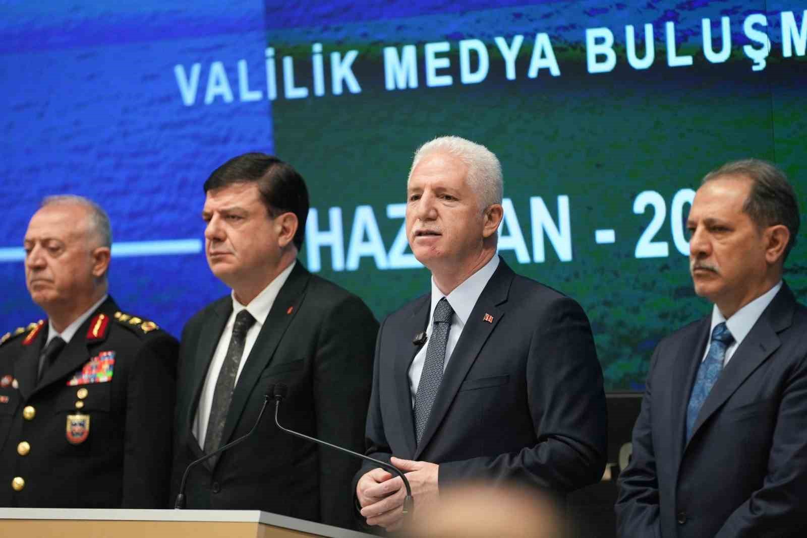 İstanbul Valisi Davut Gül, yılın ilk 5 ayının emniyet verilerini açıkladı