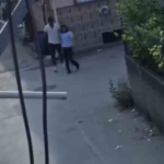 Tartıştığı kadını yol ortasında sürükleyip, zorla götürdü