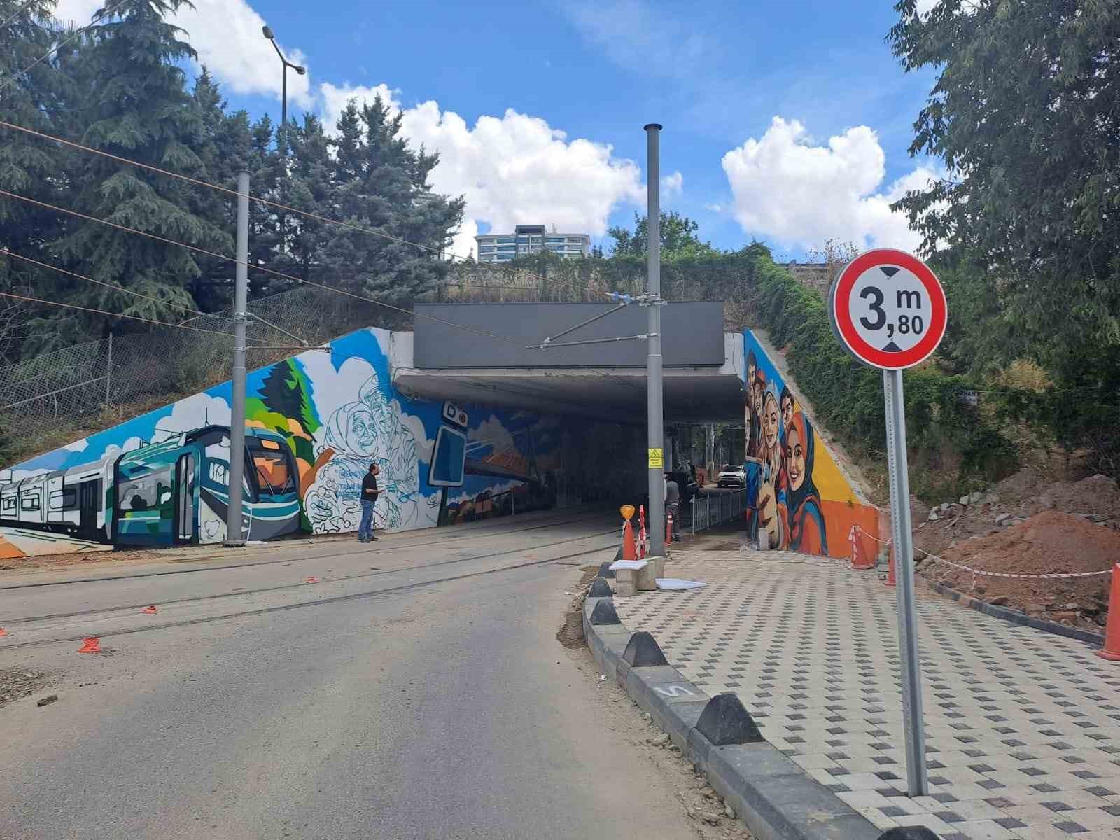 Alikahya Stadyum Tramvay Hattı’nda ilk etapta sona gelindi