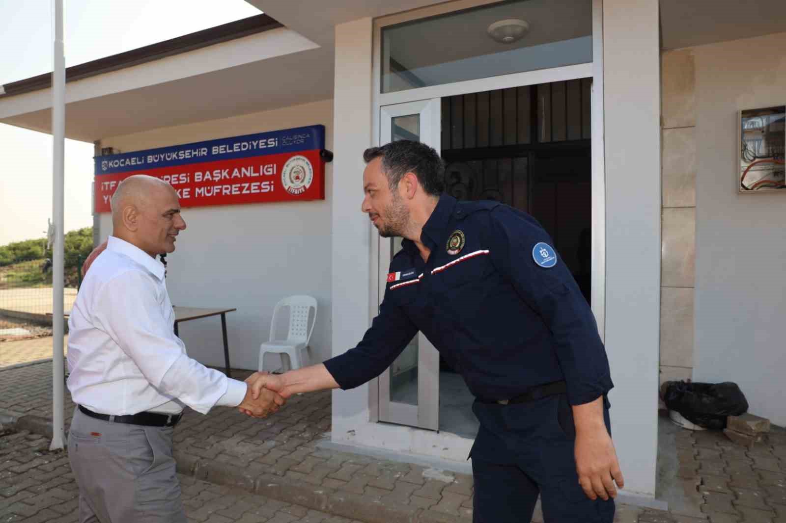 Yukarı Hereke’ye yeni itfaiye müfrezesi kazandırıldı