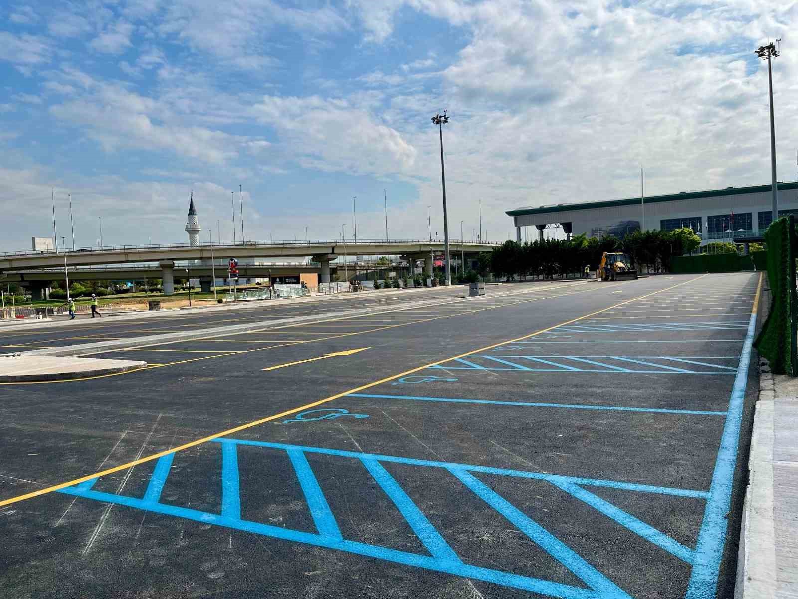 Sabiha Gökçen’de 144 araçlık yeni otopark bugün hizmete girdi