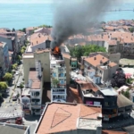 Pastane yangını asansör panosundan çıkmış