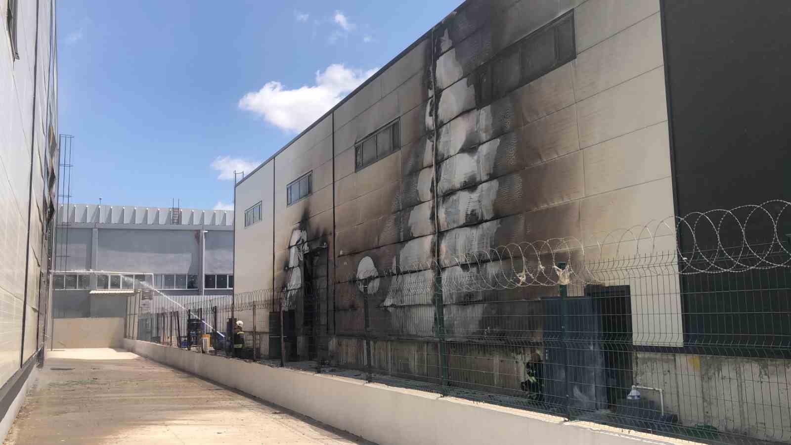 Tekirdağ’da kimya fabrikasında çıkan yangın korkuttu