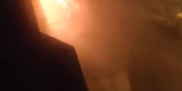 Büyükçekmece’de gece vakti korkutan yangın