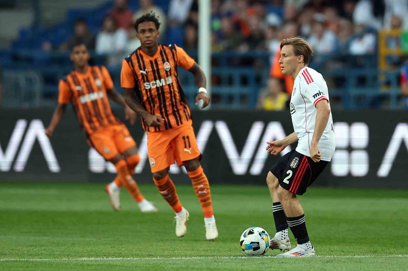 UEFA Avrupa Ligi: Shakhtar Donetsk: 2 - Beşiktaş: 0 (Maç sonucu)