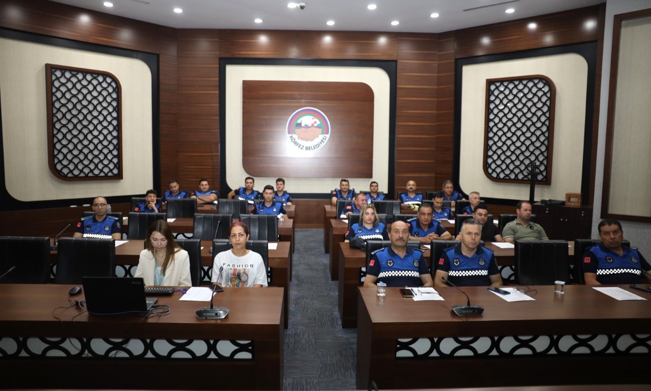 Zabıta personeline çözüm odaklı eğitim