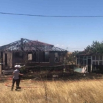 Tekirdağ’da çıkan yangında müstakil ev küle döndü