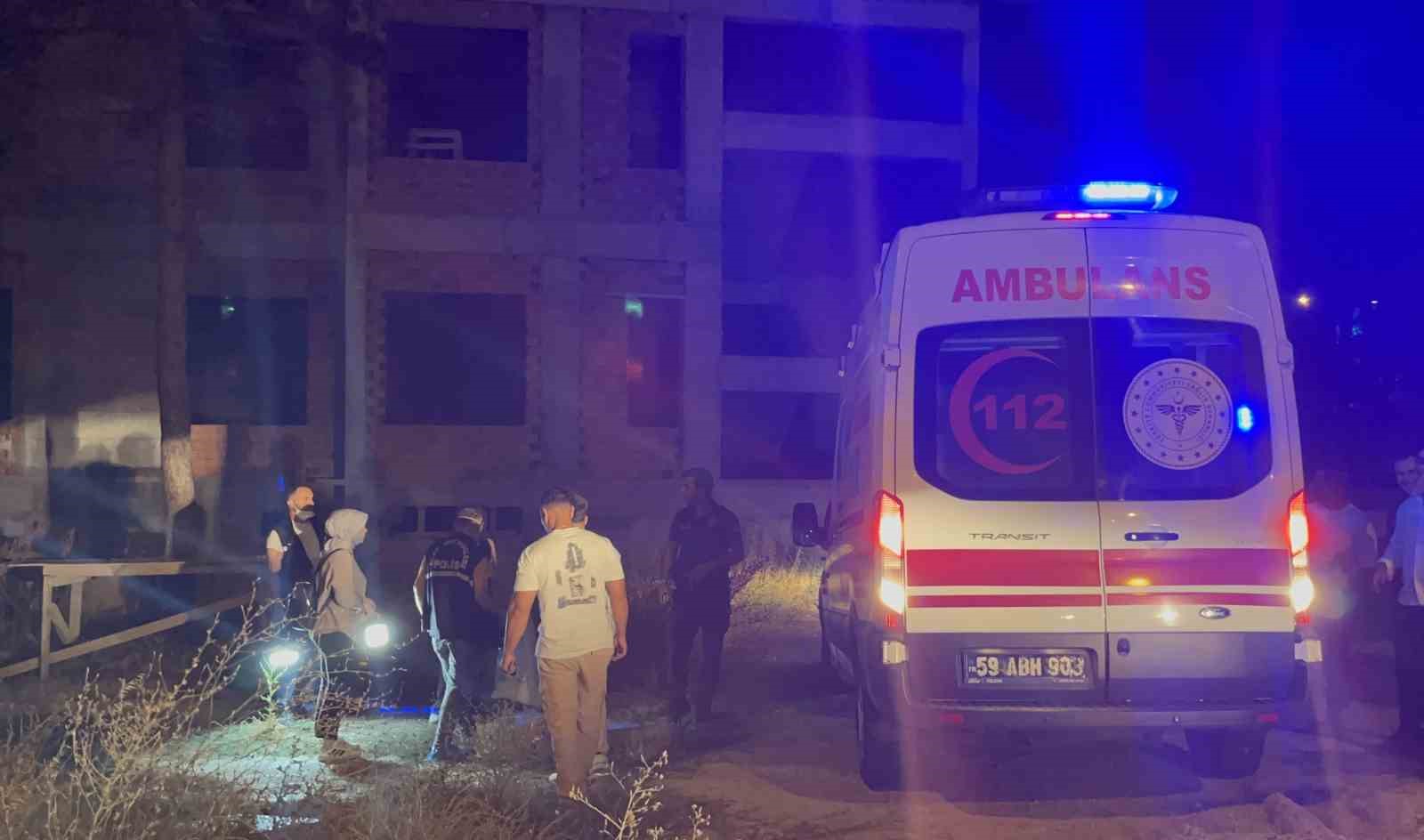 Tekirdağ’da okul inşaatında erkek cesedi bulundu