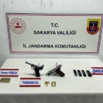 Sakarya’da kaçak silah operasyonu: 1 tutuklama