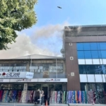 Bursa’da tekstil atölyesinin çatı katında yangın