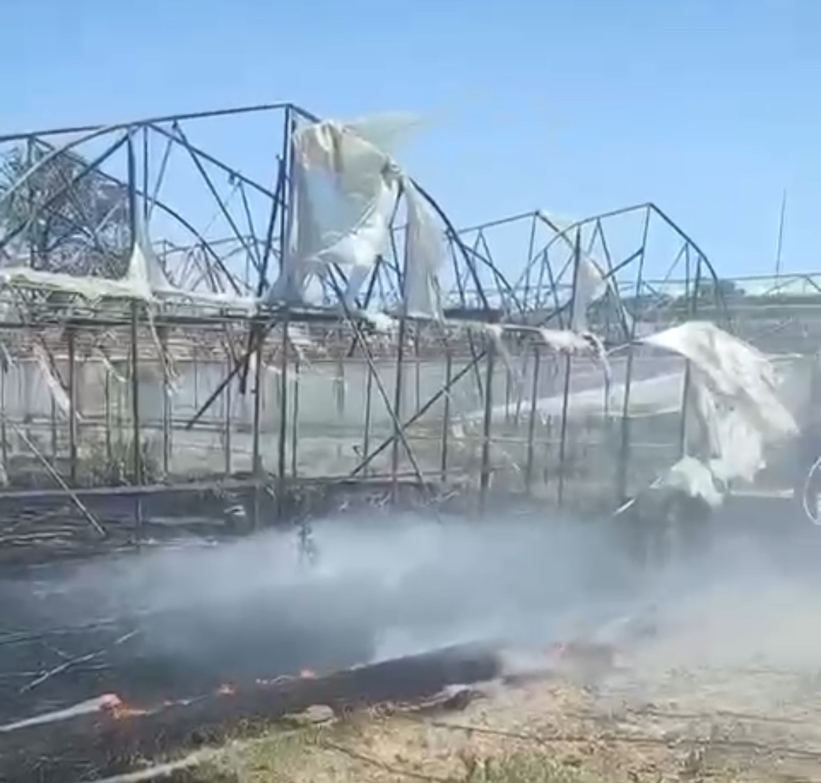 Gönen’de çıkan ot yangınında maddi zarar oluştu