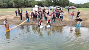 İstanbul’daki göletlere 3,7 milyon yerli üretim sazan yavrusu bırakıldı
