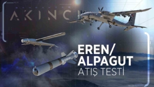 Bayraktar AKINCI TİHA, ALPAGUT ve EREN mühimmatı ile hedefi başarıyla vurdu