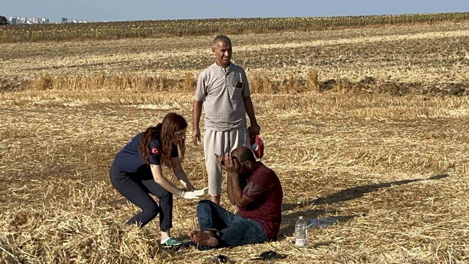 Tırı yandı, yaralandı, "Beni burada bırakın" diyerek yere yatıp ağladı
