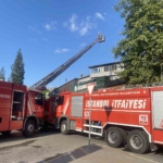 Beykoz’da çatı katında çıkan yangın korkuttu