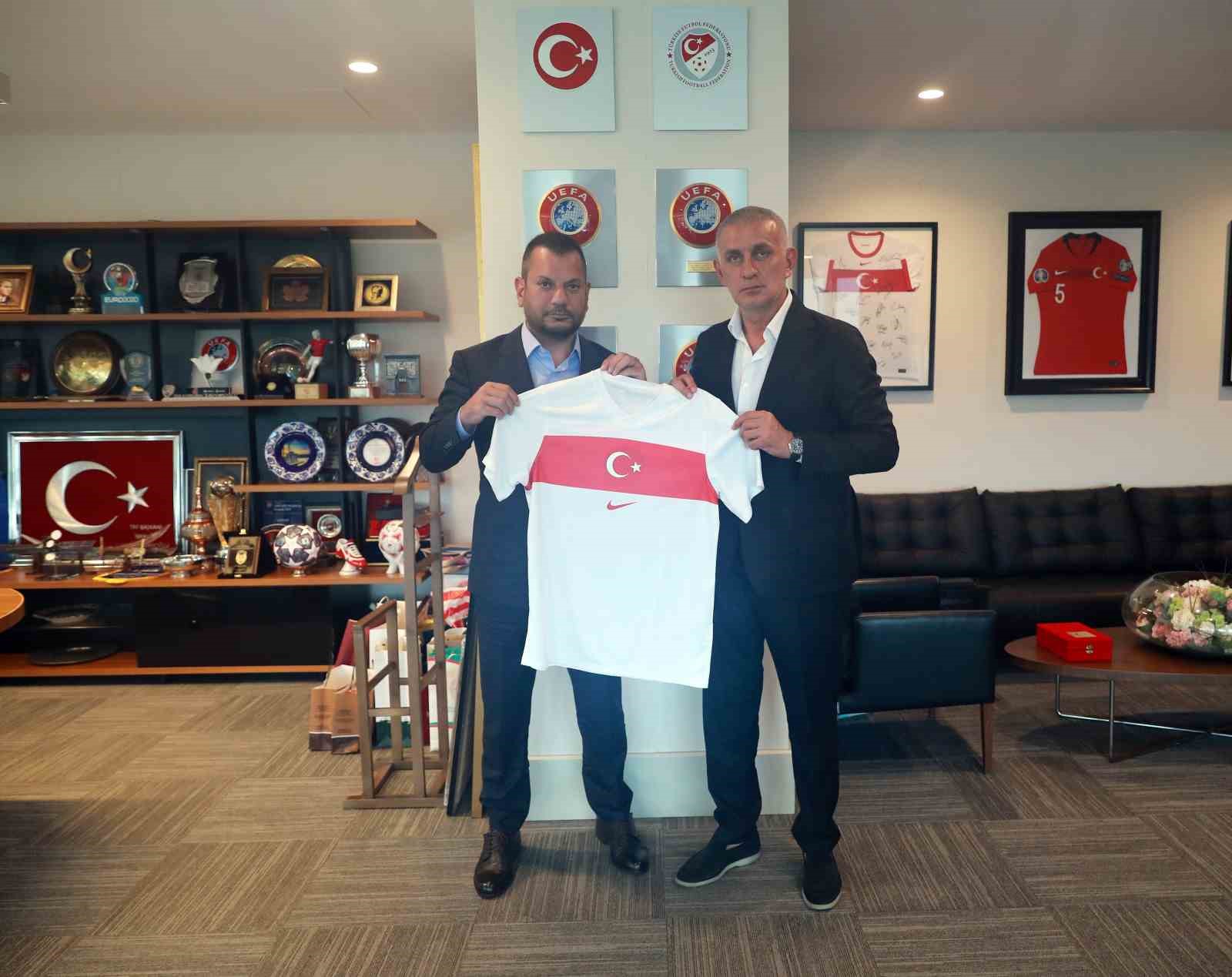 Ertuğrul Doğan’dan, TFF Başkanı Hacıosmanoğlu’na ziyaret