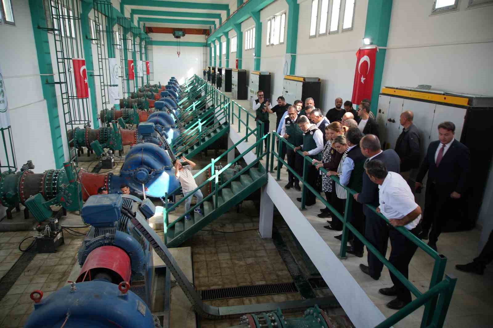 Bakan Yumaklı, Edirne’de Çakmak Barajı İletim Hattı’nın açılışını yaptı