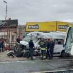 Tekirdağ’da korkunç kaza: 3 ölü, 9 yaralı