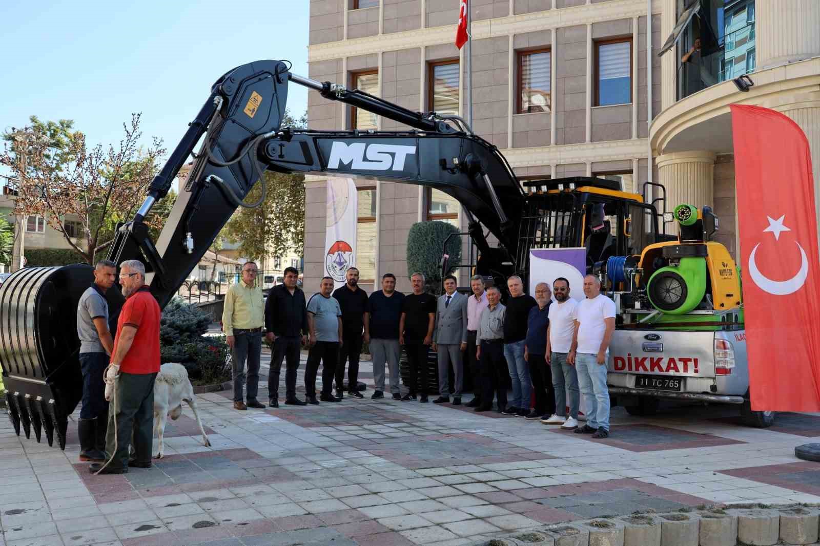 Söğüt Belediyesine araç filosu genişliyor