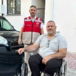 Çanakkale’de milli sporcunun çalınan tekerlekli sandalyesini emniyet ekipleri buldu