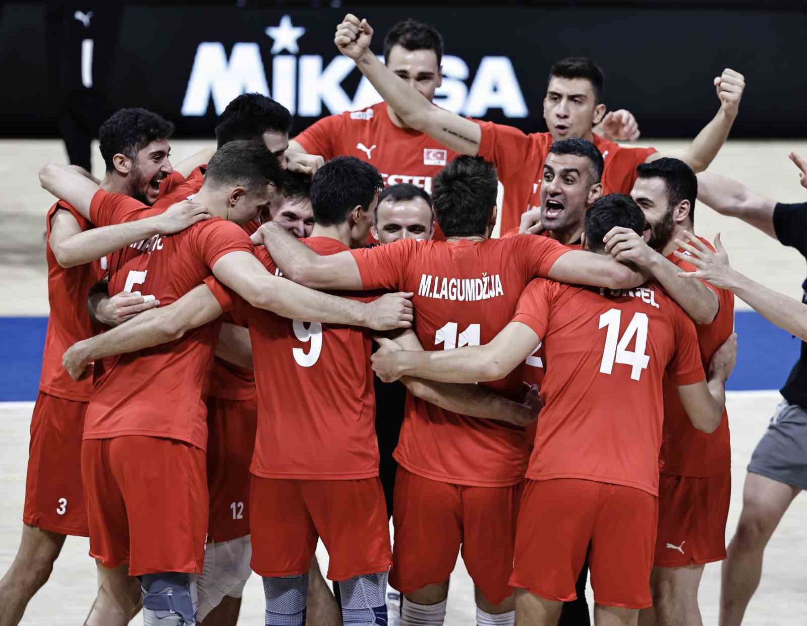 A Milli Erkek Voleybol Takımı, Dünya Şampiyonası’nda ilk kez çeyrek finalde