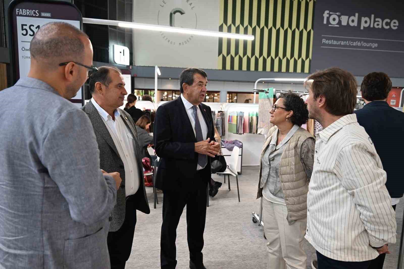 Bursa iş dünyası Paris’te Tekstil ve Moda Fuarları’nda