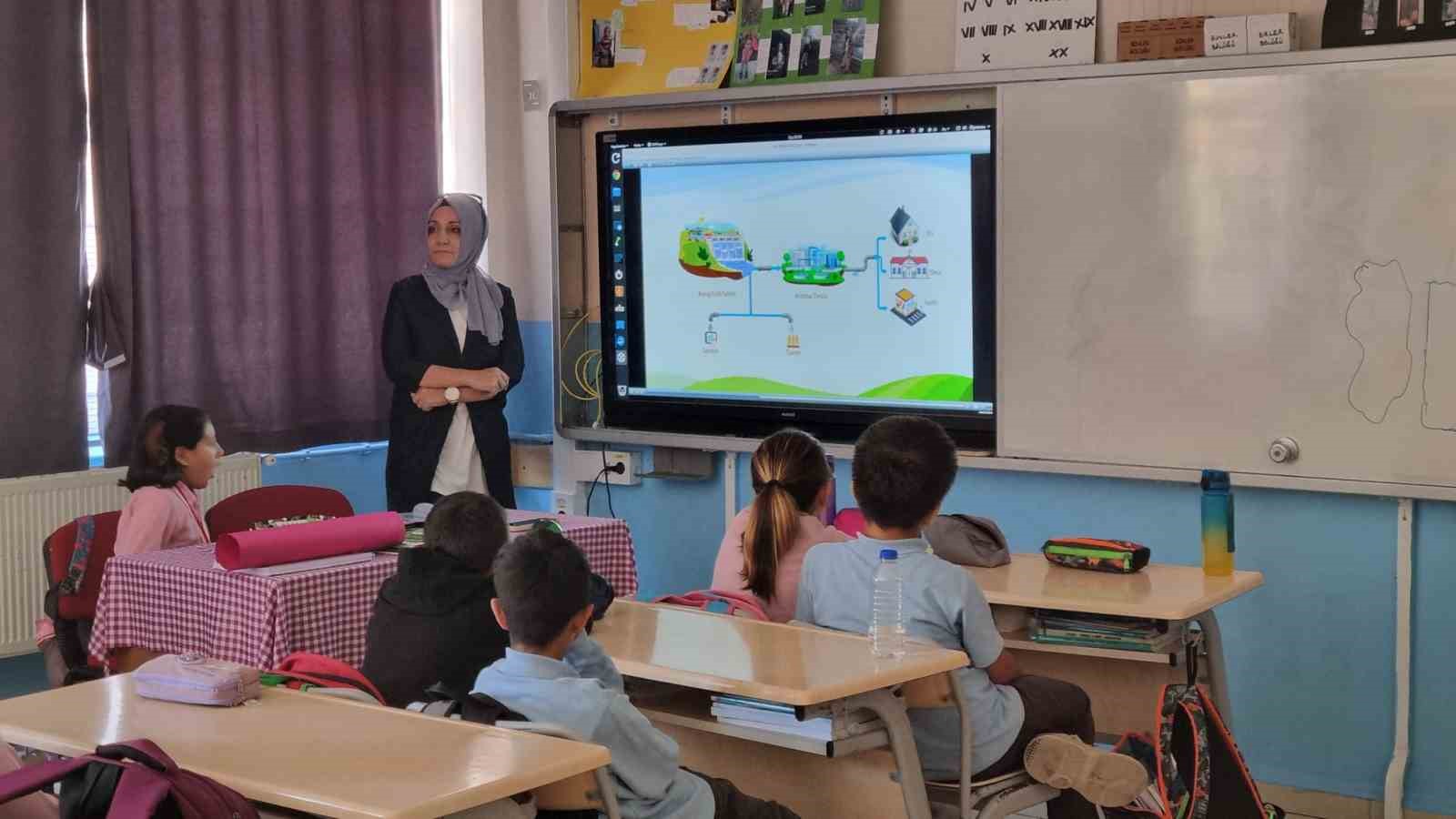 Bilecik’te öğrencilere su tasarrufu eğitimi verildi