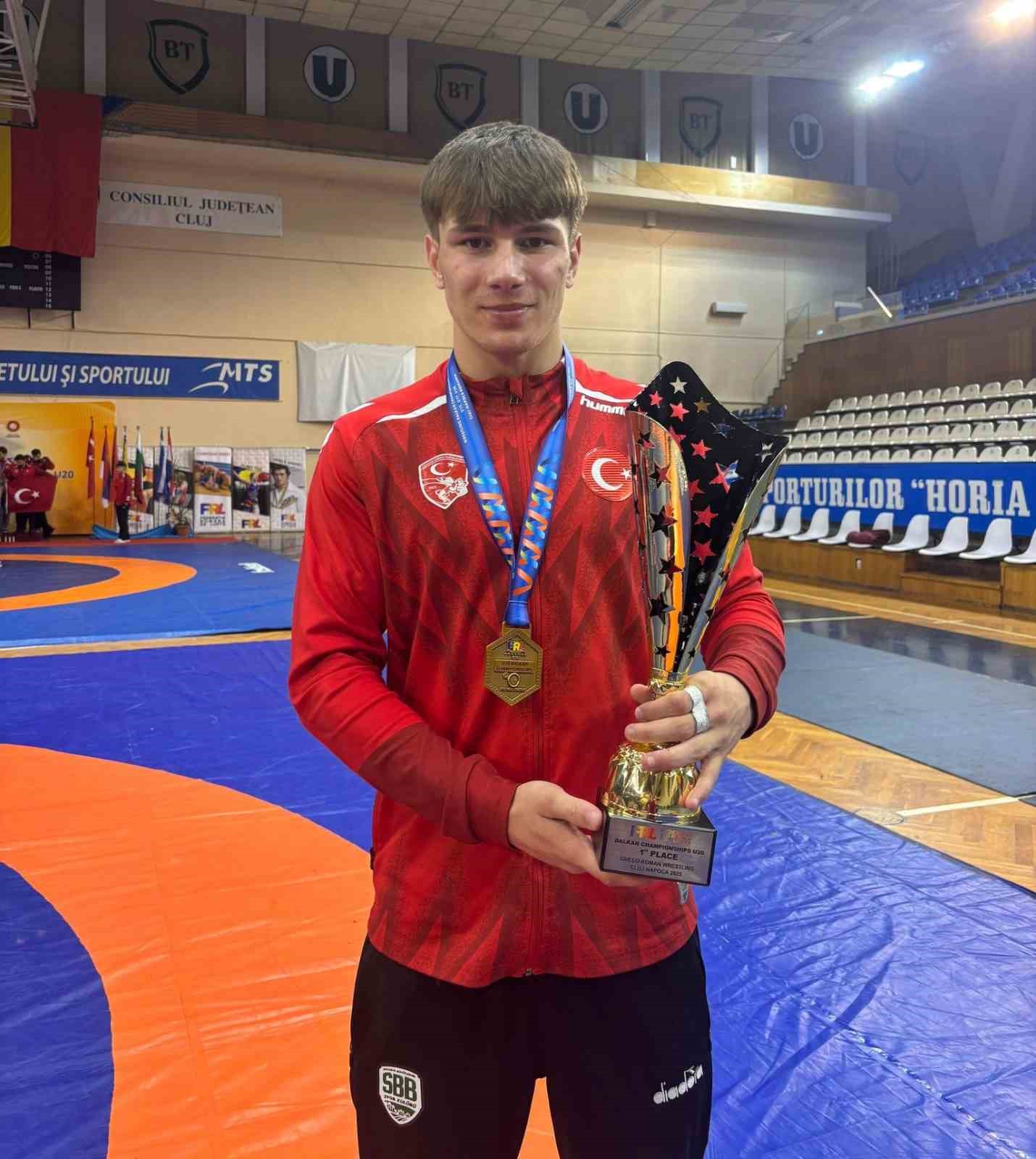 Balkan Şampiyonası’nda altın madalya Büyükşehir’in