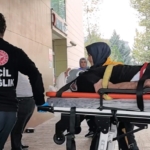 Başına makine çarpan işçi kanlar içinde kaldı