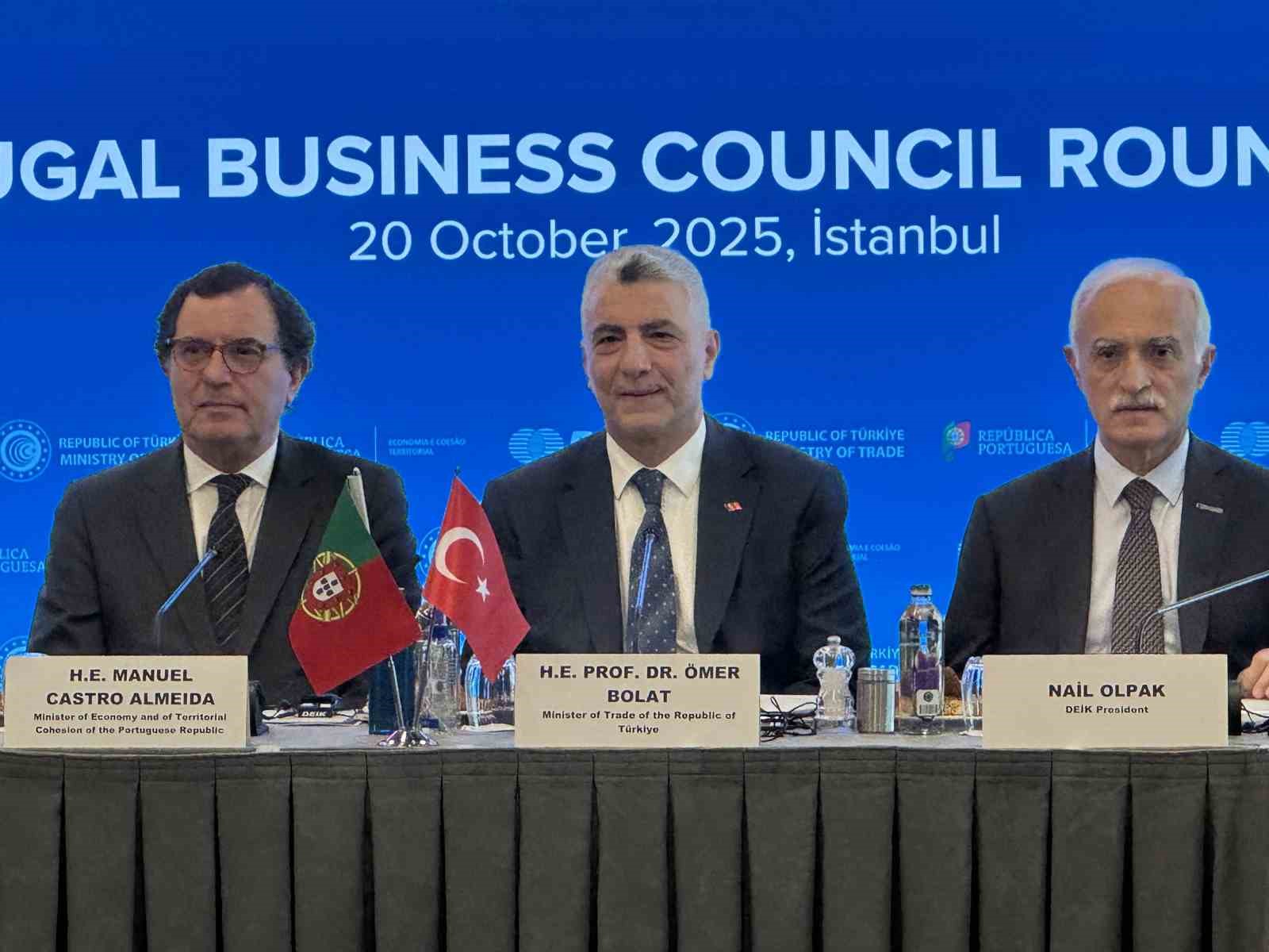 Ticaret Bakanı Bolat: "Türkiye ile Portekiz arasındaki ticaret hacmi geçen yıl 3 milyar dolar seviyesine ulaştı"