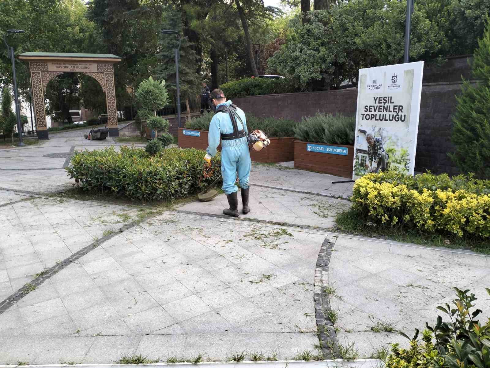 Saygınlar Kulübü’nde bahar temizliği