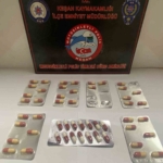 Keşan’da bir şüphelinin üzerinde sentetik ecza ele geçirildi