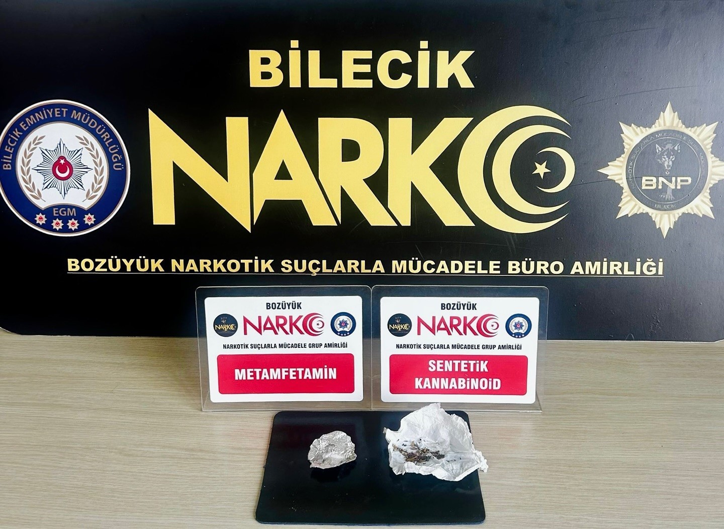 Bilecik’te uyuşturucu operasyonu: 1 şüpheli yakalandı