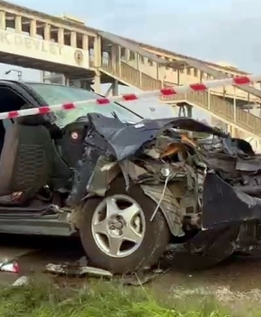 D-650’deki kazada ağır yaralanan kadın hayatını kaybetti